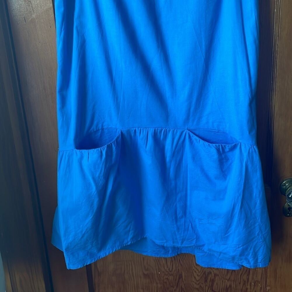 Reserved A-Line Drop Waist Dress with Pockets - Picture 4 of 8